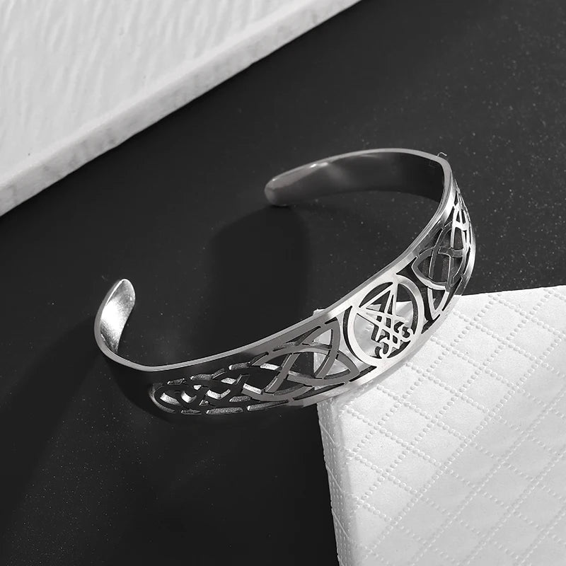 Exquisite Charm Fashionable Healing Energy Magnetic Bracelets for Men Adjustable Cuff Bracelets Discharge Gifts for Patients