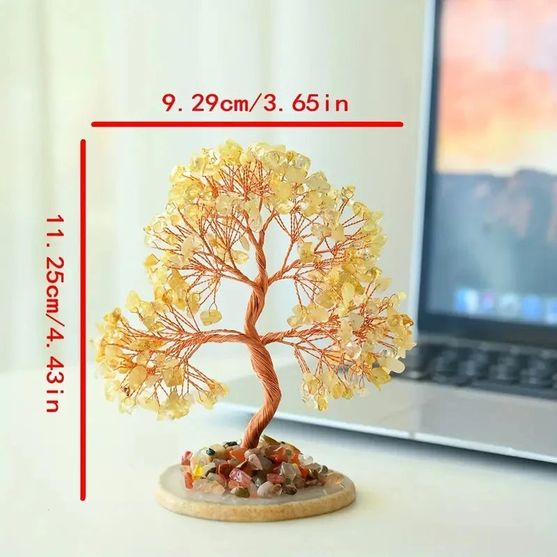 Natural Amethyst Wealth Tree, Suitable for Home Decoration Meditation Gifts, Fine Crystal Decorations