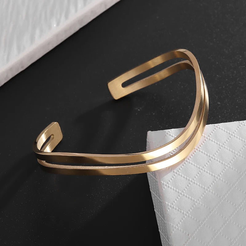 Exquisite Charm Fashionable Healing Energy Magnetic Bracelets for Men Adjustable Cuff Bracelets Discharge Gifts for Patients
