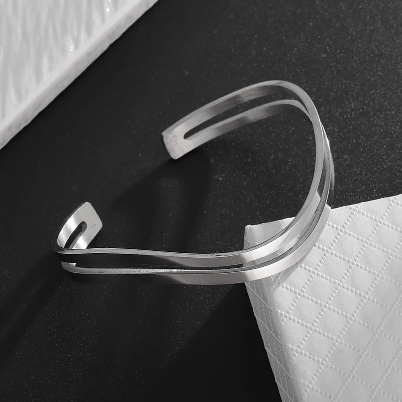 Exquisite Charm Fashionable Healing Energy Magnetic Bracelets for Men Adjustable Cuff Bracelets Discharge Gifts for Patients