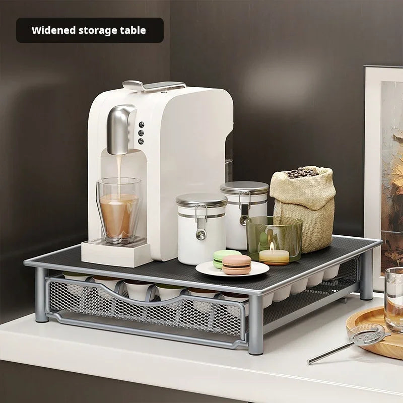 Drawer Style for Dolce Gusto Capsule Metal Storage Box Coffee Storage Rack