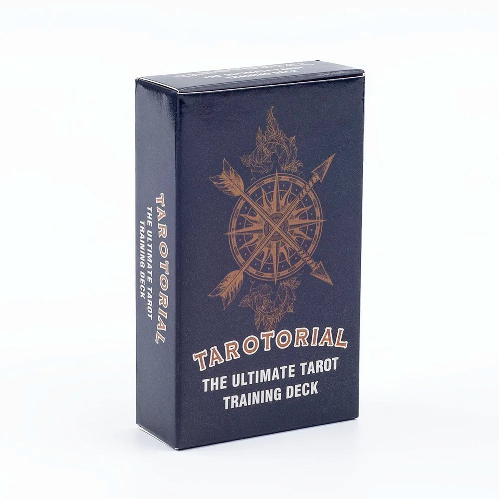 Meaning Tarot Cards 78 Cards Deck English Visions Divination Edition Board Game for Beginners Pocket Size Tarot Learning Deck