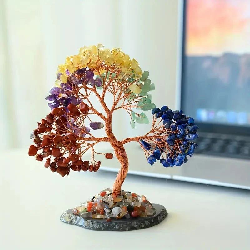 Natural Amethyst Wealth Tree, Suitable for Home Decoration Meditation Gifts, Fine Crystal Decorations