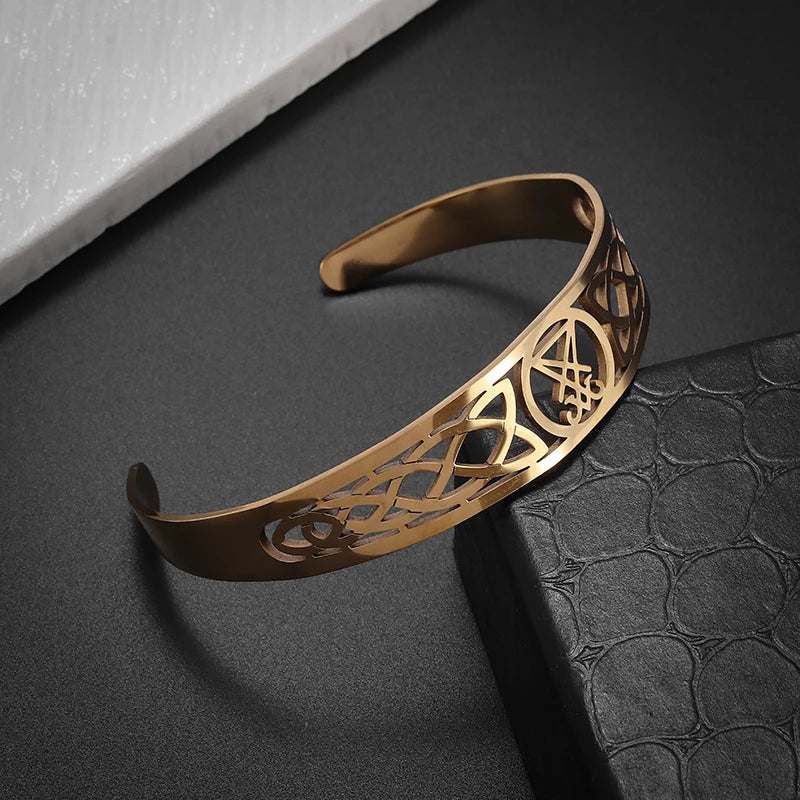 Exquisite Charm Fashionable Healing Energy Magnetic Bracelets for Men Adjustable Cuff Bracelets Discharge Gifts for Patients