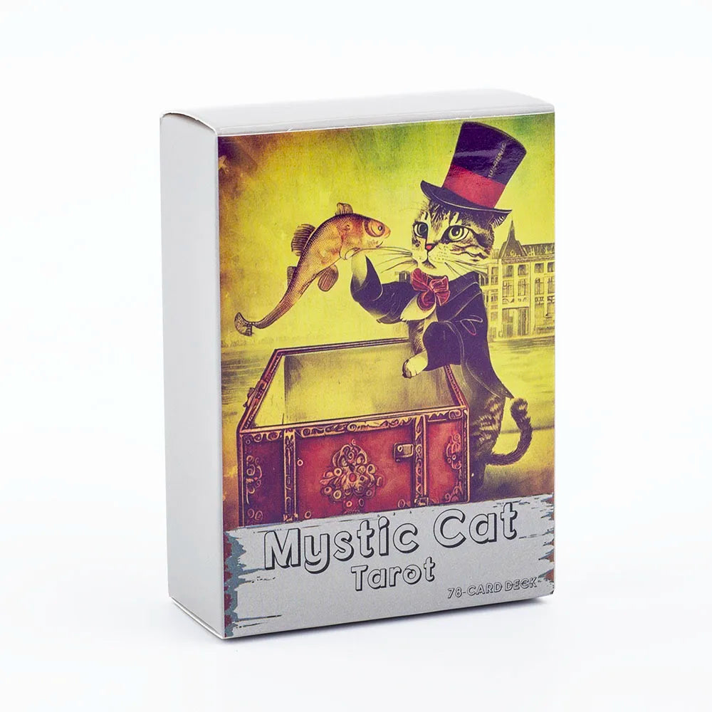 Meaning Tarot Cards 78 Cards Deck English Visions Divination Edition Board Game for Beginners Pocket Size Tarot Learning Deck