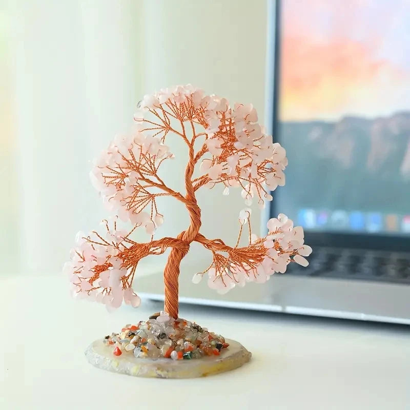 Natural Amethyst Wealth Tree, Suitable for Home Decoration Meditation Gifts, Fine Crystal Decorations