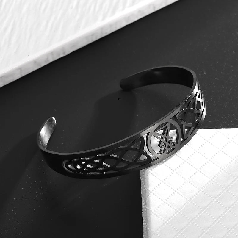 Exquisite Charm Fashionable Healing Energy Magnetic Bracelets for Men Adjustable Cuff Bracelets Discharge Gifts for Patients