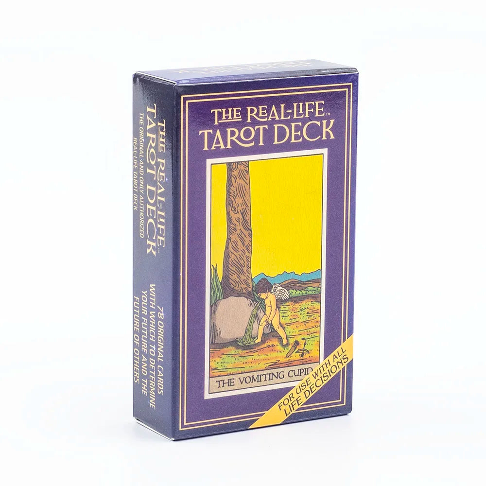 Meaning Tarot Cards 78 Cards Deck English Visions Divination Edition Board Game for Beginners Pocket Size Tarot Learning Deck