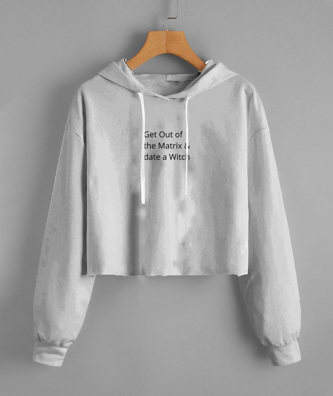 Lady'S Cropped Hoodie | Independent Trading Co. AFX64CRP