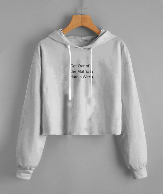 Lady'S Cropped Hoodie | Independent Trading Co. AFX64CRP