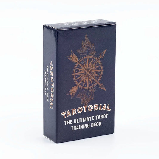 Meaning Tarot Cards 78 Cards Deck English Visions Divination Edition Board Game for Beginners Pocket Size Tarot Learning Deck