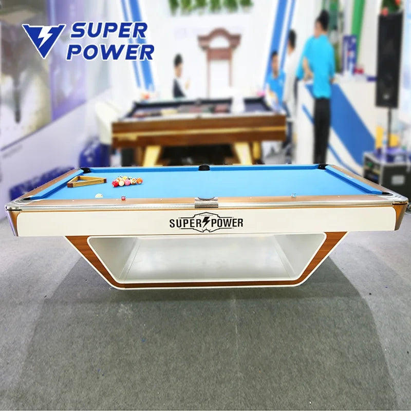 Factory Price Tournament Bar Stone Slate 9 Ball 7Ft 8Ft 9Ft Billiards Pool Table with Ball Return System